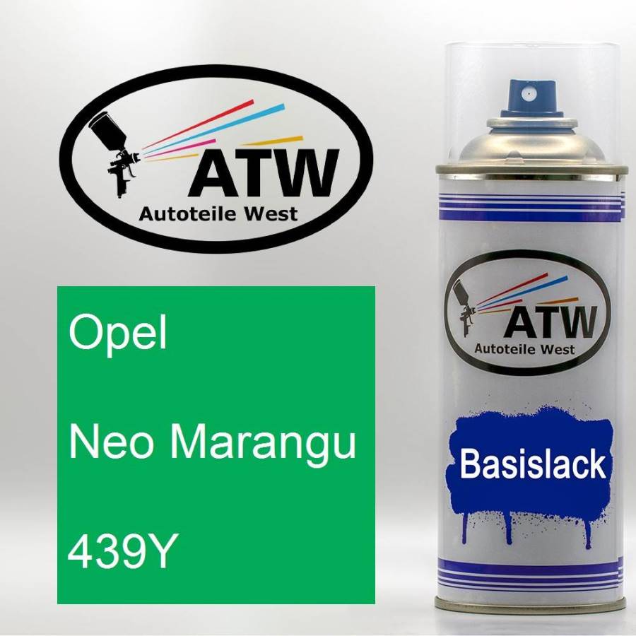 Opel, Neo Marangu, 439Y: 400ml Sprühdose, von ATW Autoteile West.